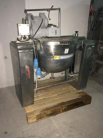 BIONAZ RIBBON MIXER 800 LTR HEATING COAT