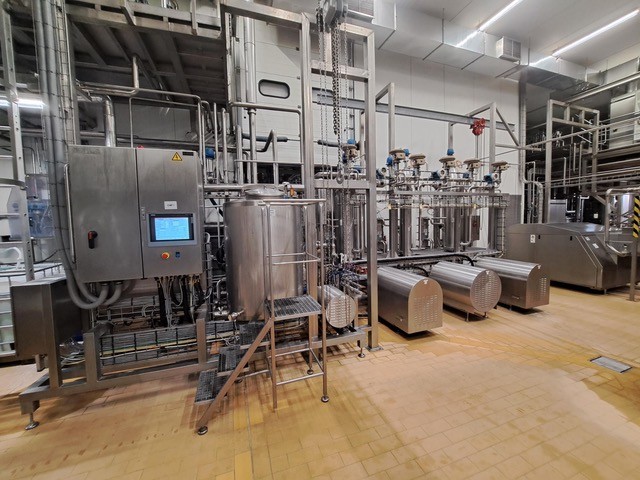 LINIA MIKROFILTRACJI MLEKA 20000 L/H GEA